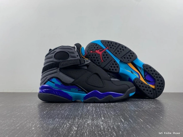 1st Kicks Retro Aqua 305381-025 (2015) 8 Jordan 0730